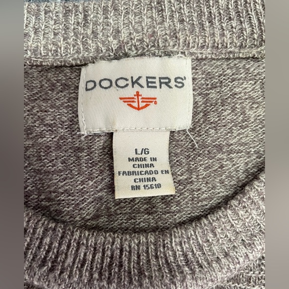 Dockers Mens 100% Acrylic Sweater. Size L. - Picture 3 of 6